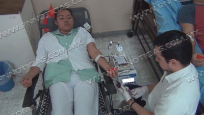 Aumenta donaci&oacute;n de sangre voluntaria