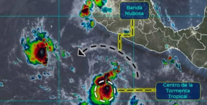 Se forma la tormenta tropical &lsquo;Frank&rsquo;; el viernes podr&iacute;a convertirse en hurac&aacute;n