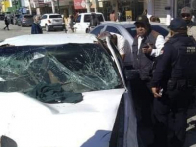 Conductor atropella a varios abuelitos que iban a cobrar su pensión en Río Bravo