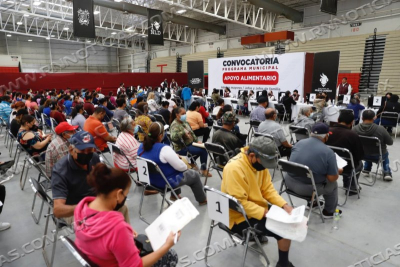 RESPONDEN CIUDADANOS A CONVOCATORIA DE PROGRAMA MUNICIPAL APOYO ALIMENTARIO