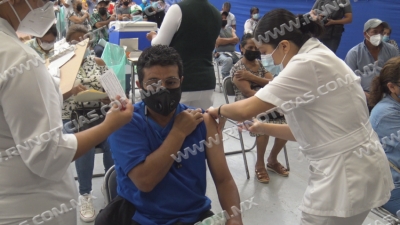 Inician con segunda dosis anticovid para personas de 50 a 59 años de edad