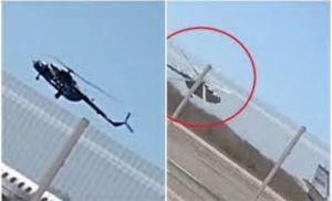 Avi&oacute;n de la Marina sufre accidente; reportan dos lesionados