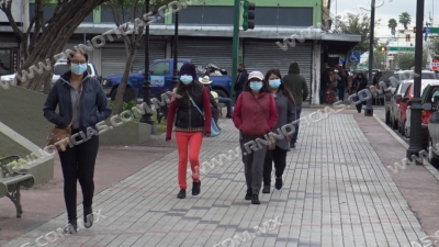Entra frente fr&iacute;o con temperaturas de 12 grados a Nuevo Laredo